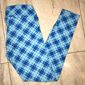 Lula Roe Patterned Leggings - OS